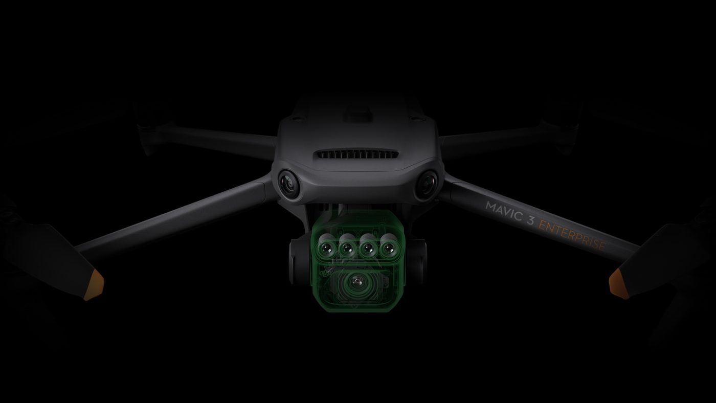 Dron Mavic 3M Enterprise — Fotogrametr&iacute;a & NDVI
